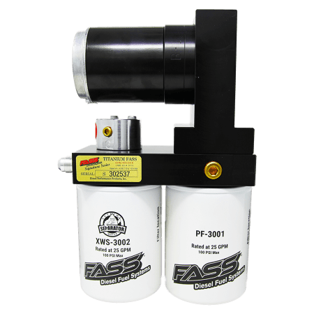 FASS Titanium Signature Series Diesel Fuel System 100GPH GM Duramax 6.6L 2001-2010