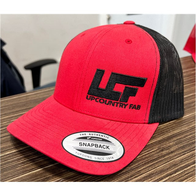 CURVED BILL RED/BLACK CURVED