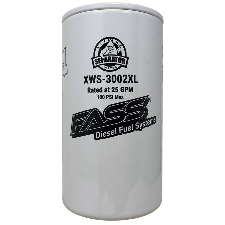 FASS XWS3002XL Extended Length Extreme Water Separator